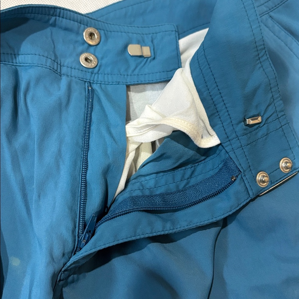 Vilebrequin Teal Swim Trunks M - Picture 8 of 8